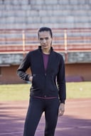 Miniatyrbilde 5 av Anthracite Melange Clique Basic Collegejakke