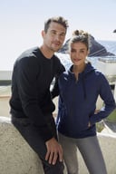 Miniatyrbilde 5 av Anthracite Melange Clique Classic Collegegenser