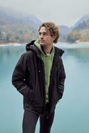 Miniatyrbilde 4 av Anthracite Melange Clique Classic Hettegenser