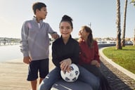 Miniatyrbilde 4 av Black Clique Basic Active Half-Zip Genser Barn