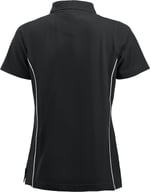 Miniatyrbilde 1 av Black/White Clique New Alpena Poloskjorte Dame