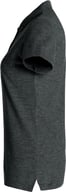 Miniatyrbilde 2 av Anthracite Melange Clique Basic Poloskjorte Dame
