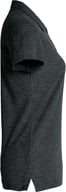 Miniatyrbilde 3 av Anthracite Melange Clique Basic Poloskjorte Dame