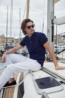 Miniatyrbilde 5 av Anthracite Melange Clique Stretch Premium Poloskjorte