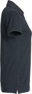 Miniatyrbilde 3 av Anthracite Melange Clique Stretch Premium Poloskjorte Dame
