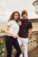 Miniatyrbilde 5 av Anthracite Melange Clique Classic Lincoln Poloskjorte