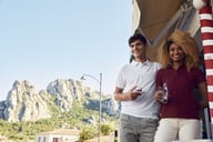 Miniatyrbilde 5 av Anthracite Melange Clique Manhattan Poloskjorte Dame