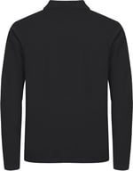Miniatyrbilde 1 av Black Clique Stretch Premium Langermet Poloskjorte