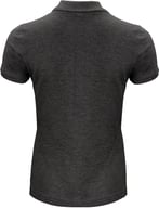 Miniatyrbilde 1 av Anthracite Melange Clique Classic Økologisk Bomull Poloskjorte Dame