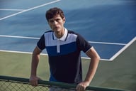 Miniatyrbilde 4 av Dark Navy/Royal Blue Clique Conrad Poloskjorte