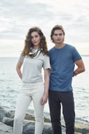 Miniatyrbilde 5 av Anthracite Melange Clique Basic-T T-skjorte