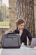 Miniatyrbilde 7 av Anthracite Melange Clique Laptop Bag