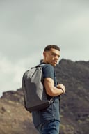 Miniatyrbilde 6 av Anthracite Melange Clique Street Ryggsekk