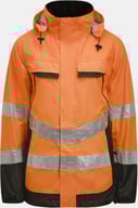 Miniatyrbilde 2 av Orange/Black Jobman 1283 Hi-Vis KL 3 Skalljakke Jakke