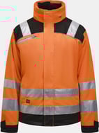 Miniatyrbilde 2 av Orange/Black Jobman 1347 Hi-Vis KL. 3 Vinterjakke