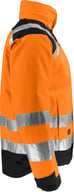 Miniatyrbilde 4 av Orange/Black Jobman 1347 Hi-Vis KL. 3 Vinterjakke