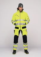 Miniatyrbilde 8 av Orange Jobman 1359 Functional Hi-Vis Kl. 3 Pilotjakke