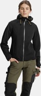 Miniatyrbilde 6 av Black Jobman Vanntett Softshelljakke Dame