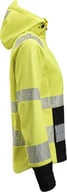 Miniatyrbilde 4 av HV Yellow/Black Jobman Hi-Vis Softshell  Jakke Dame