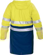 Miniatyrbilde 1 av Yellow/Navy Jobman 1565 Hi-Vis Kl 3 Teknisk  Regnjakke
