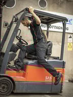 Miniatyrbilde 5 av Black/Black Jobman Stretch  Arbeidsbukse