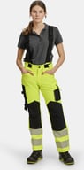 Miniatyrbilde 2 av Yellow/Black Jobman Hi-Vis Vinter Arbeidsbukse