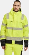 Miniatyrbilde 6 av Yellow/Black Jobman Hi-Vis Vinter Arbeidsbukse
