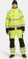 Miniatyrbilde 7 av Yellow/Black Jobman Hi-Vis Vinter Arbeidsbukse