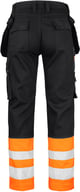 Miniatyrbilde 1 av Black/HV Orange Jobman 2277 Varsel Klasse 1 Håndverksbukse