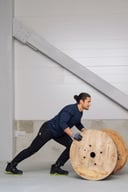 Miniatyrbilde 3 av Black Jobman Movex Stretch Arbeidsbukse