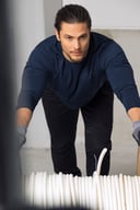 Miniatyrbilde 4 av Black Jobman Movex Stretch Arbeidsbukse