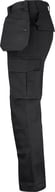 Miniatyrbilde 3 av Black/Black Jobman 2312 Håndverksbukse