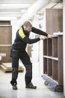 Miniatyrbilde 5 av Black/Black Jobman 2312 Håndverksbukse