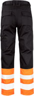 Miniatyrbilde 1 av Black/HV Orange Jobman  Kl 1 Hi-Vis  Arbeidsbukse