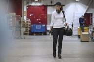 Miniatyrbilde 4 av Black Jobman Stretch  Arbeidsbukse Dame