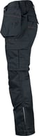 Miniatyrbilde 3 av Black/Black Jobman 2322 Håndverksbukse