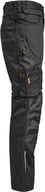Miniatyrbilde 3 av Black/Black Jobman 2326 Stretch Håndverksbukse