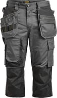 Miniatyrbilde 2 av Dark Grey/Black Jobman Floorlayer Pirat Arbeidsshorts