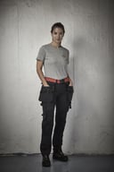 Miniatyrbilde 8 av Black Jobman 2371 Stretch Håndverksbukse Dame