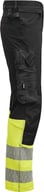 Miniatyrbilde 9 av Black/HV Yellow Jobman 2392 Stretch Hi-Vis Arbeidsbukse