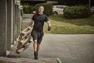 Miniatyrbilde 6 av Black Jobman Stretch Arbeidsshorts