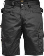 Miniatyrbilde 2 av Black/Black Jobman Bomull og Polyester Arbeidsshorts