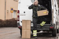 Miniatyrbilde 7 av Black/HV Orange Jobman 5150 Vision Hettejakke