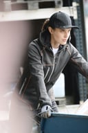 Miniatyrbilde 9 av Black/Red Jobman 5177 Hettejakke Dame