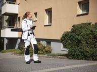 Miniatyrbilde 4 av Black Jobman 5265 T-skjorte Dame