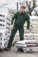 Miniatyrbilde 5 av Black/Black Jobman 5401 Half-Zip Genser