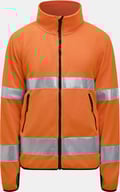 Miniatyrbilde 2 av Orange Jobman Hi-Vis Kl 3 Fleecejakke