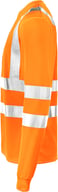 Miniatyrbilde 2 av Orange Jobman 5593 Varsel Langermet T-skjorte
