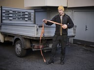 Miniatyrbilde 1 av Anthracite Jobman Strikket Beanie