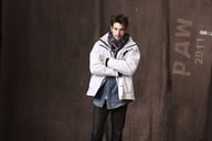 Miniatyrbilde 5 av Black Printer Skeleton Softshelljakke